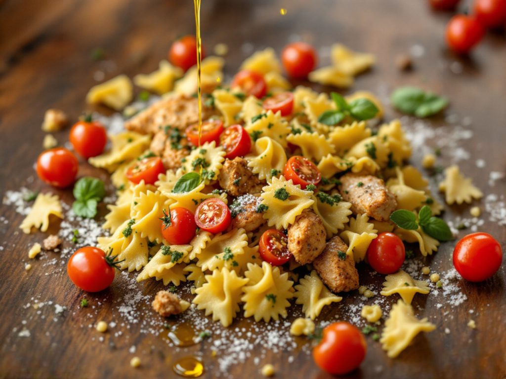 Salade de Farfalles au poulet