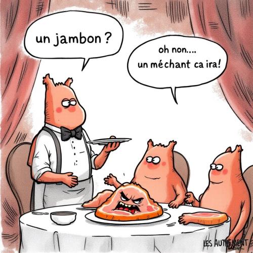 Existe-t-il encore des jambons ?